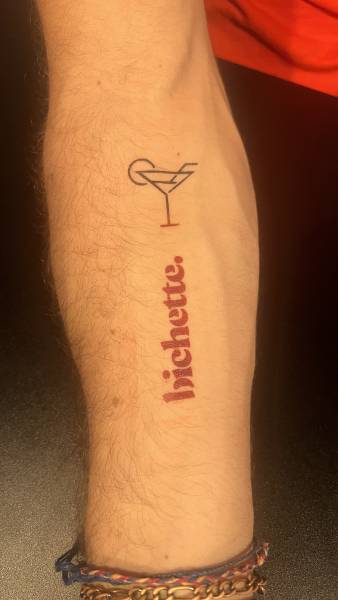 Tatouage temporaire bichette Aérographe Bordeaux Bacalan 