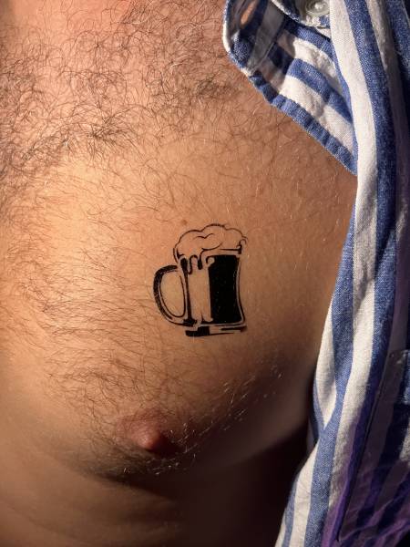 Tattoo bière à l’aréographe animation tattoo séminaire 