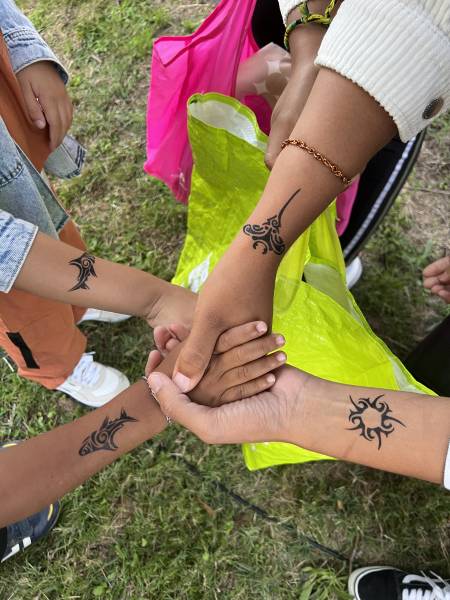 Tatouage temporaire famille bar à tattoo merignac. 