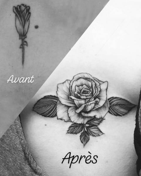 transformation tatouage réparateur Bordeaux rive droite