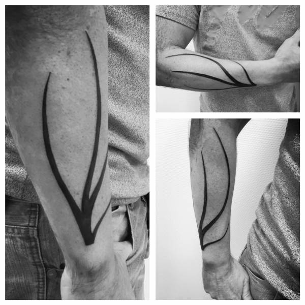 tattoo tribal avant bras homme libourne