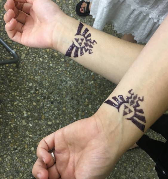 tattoo zelda entre soeur à mimizan