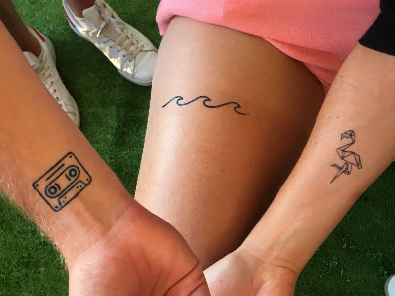 Tattoo entre ami à lacanau